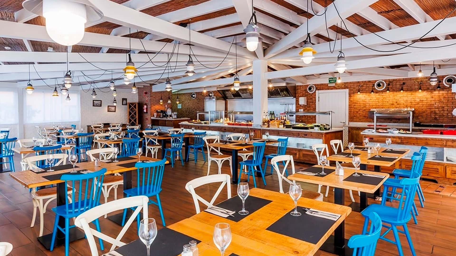 restaurante italiano bluesea aloe corralejo